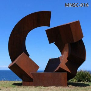 corten steel abstract sculpture (1)