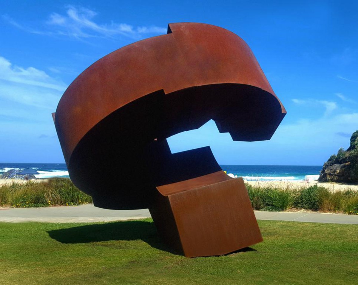 corten steel garden sculpture (3)