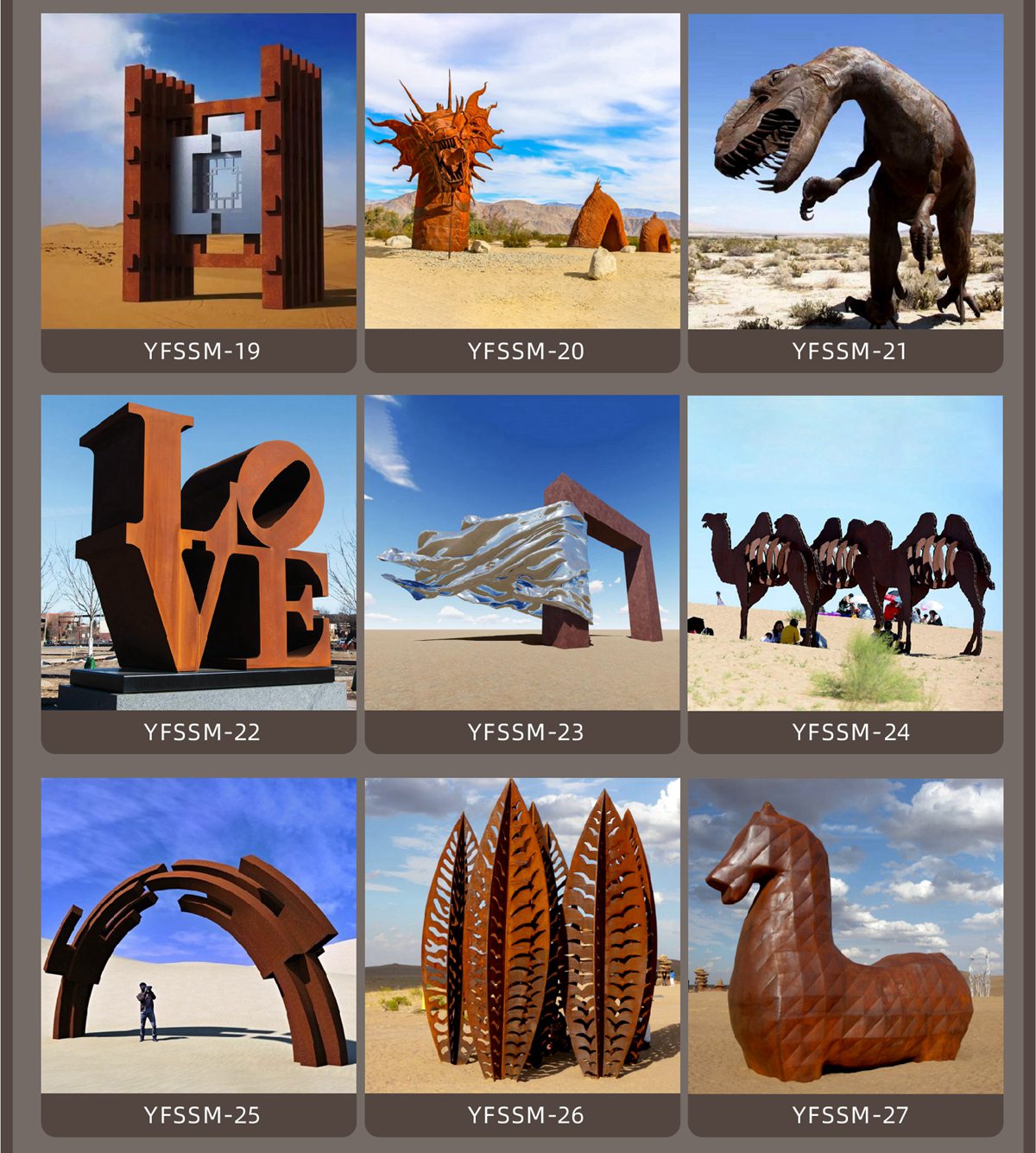 ten steel garden sculpture (4)