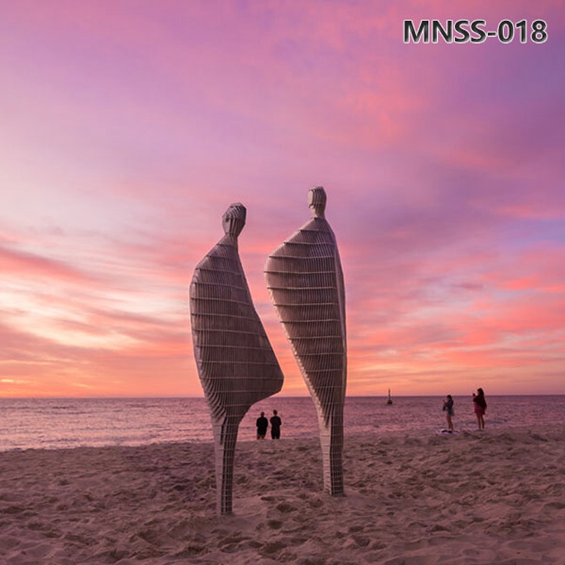 Flutterland II Stainless Steel Seaside Sculpture Manufacturer MNSS–018