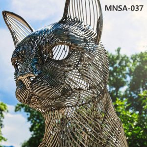 wire cat sculpture (3)