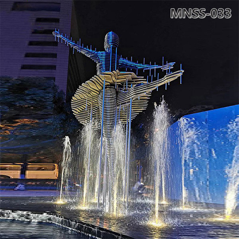 Stainless Steel Ballerina Water FountainMNSS–023