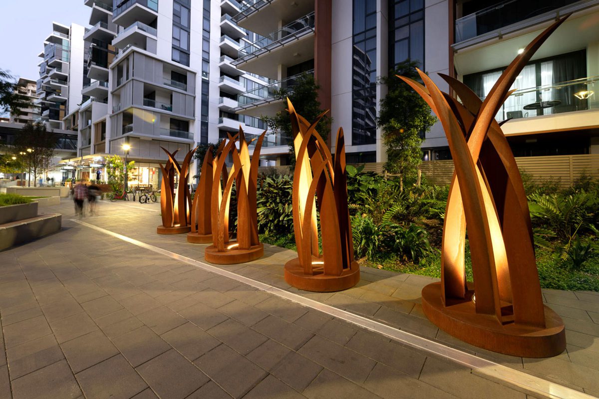 corten steel garden sculpture (10)