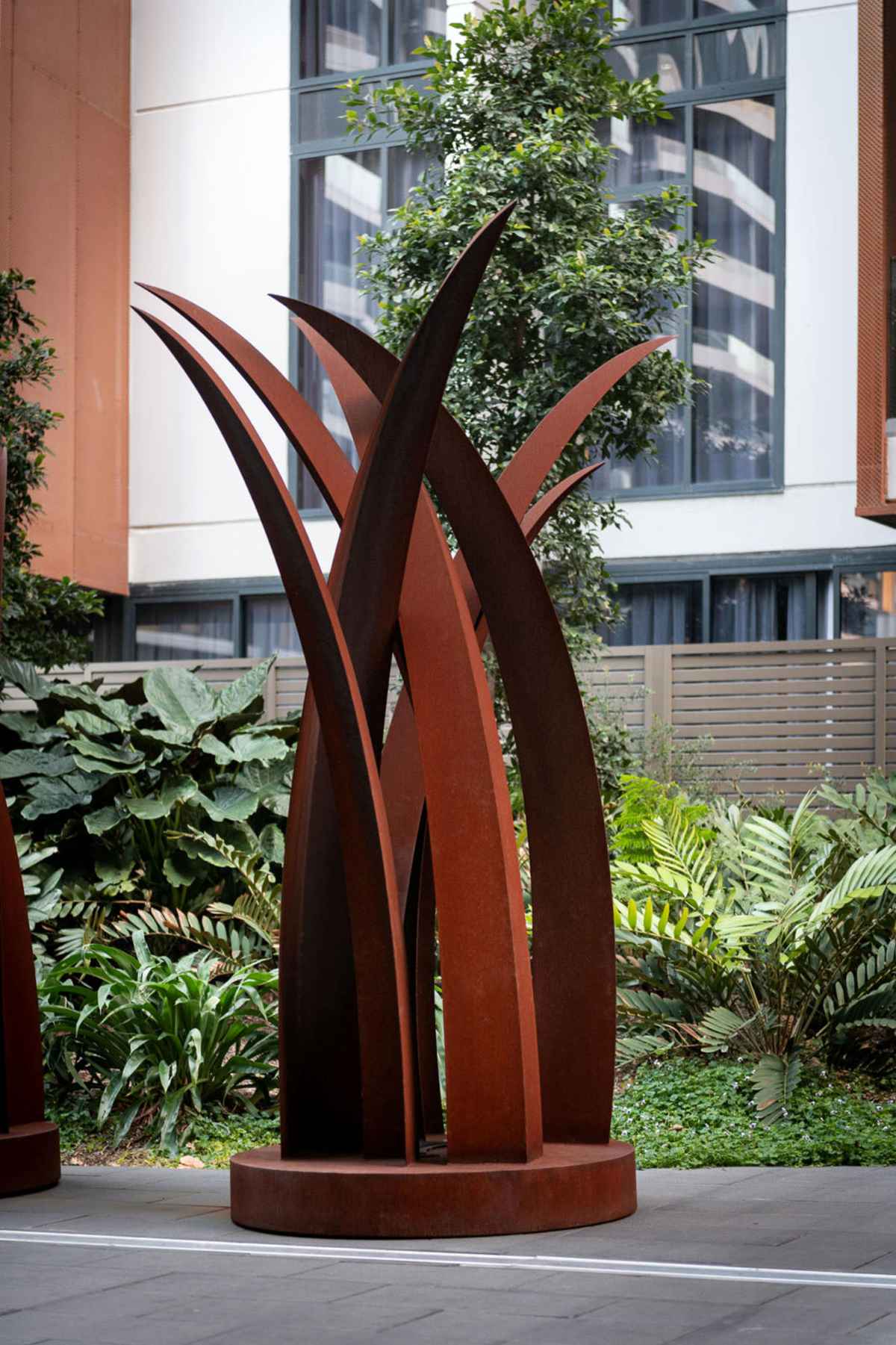 corten steel garden sculpture (4)