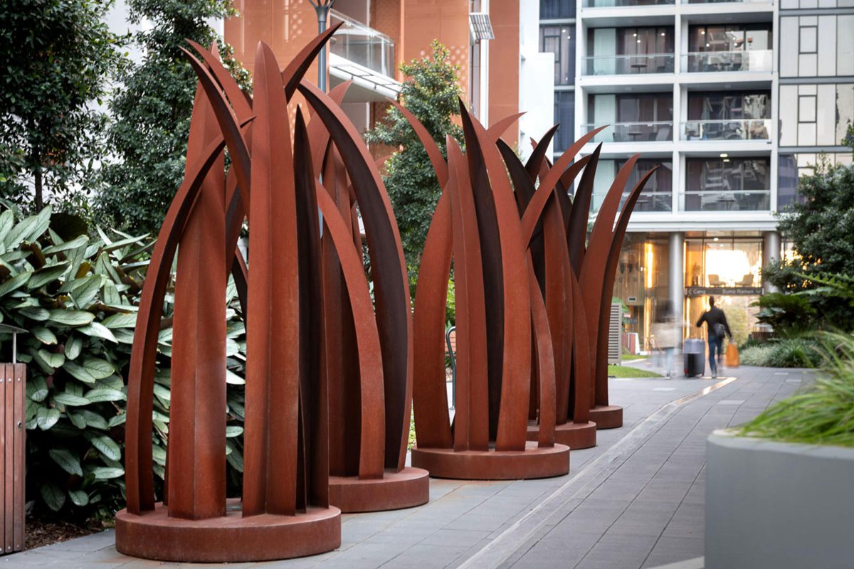 corten steel garden sculpture (5)