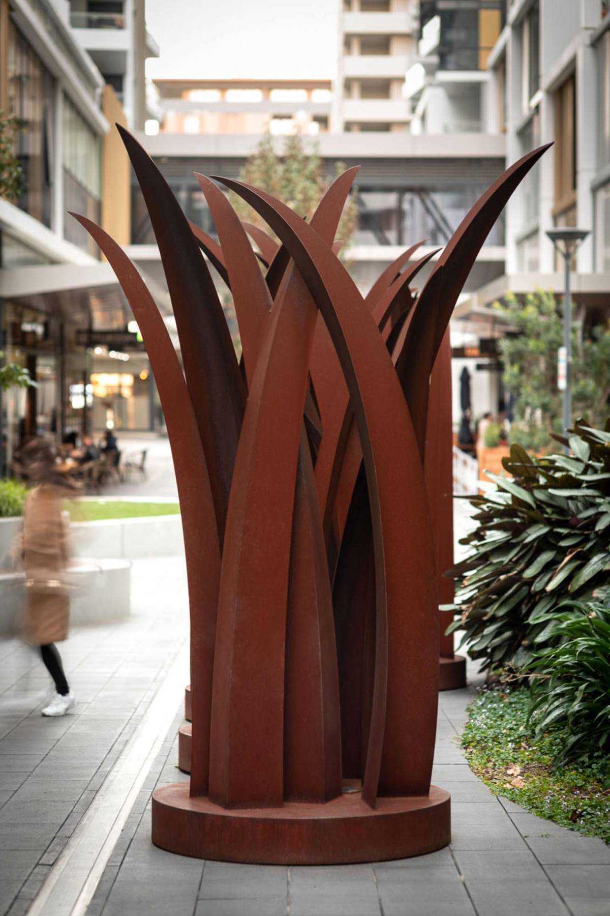 corten steel garden sculpture (6)