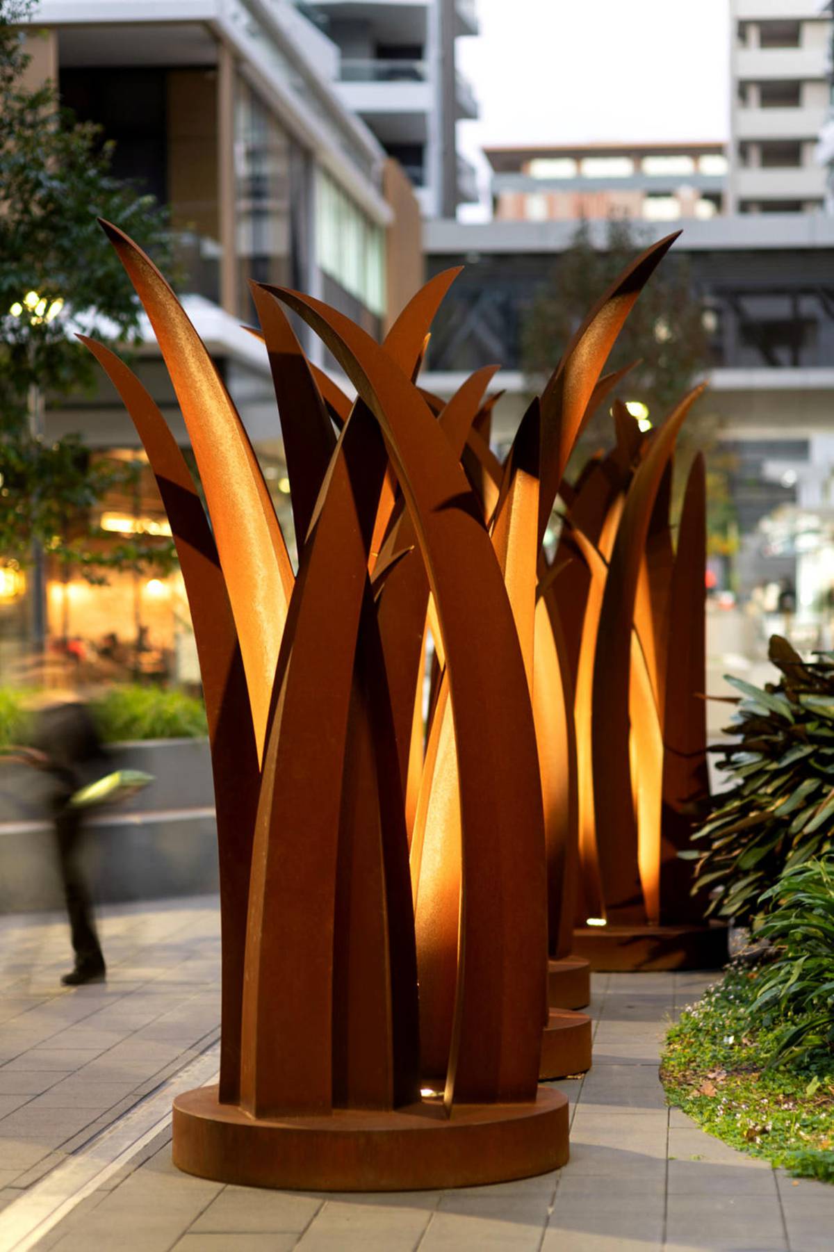 corten steel garden sculpture (7)