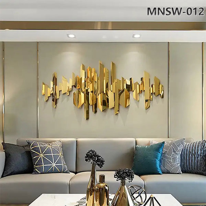 Metal Wall Sculpture Modern Art Decor Supplier MNSW-012