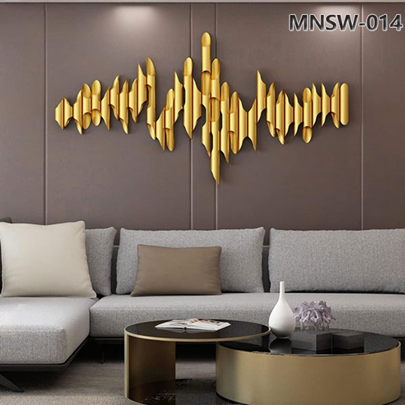 Modern Art Stainless Steel Wall Decor Supplier MNSW-014