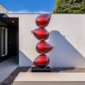 stainless steel balloon sculpture (2)