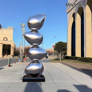 stainless steel balloon sculpture (3)