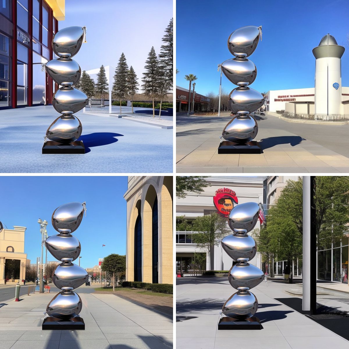 stainless steel balloon sculpture for sale (9)