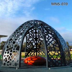 stainless steel dome sculpture (1)