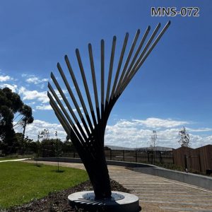 stainless steel wing sculpture (4)