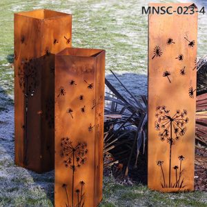 corten steel garden sculpture (4)