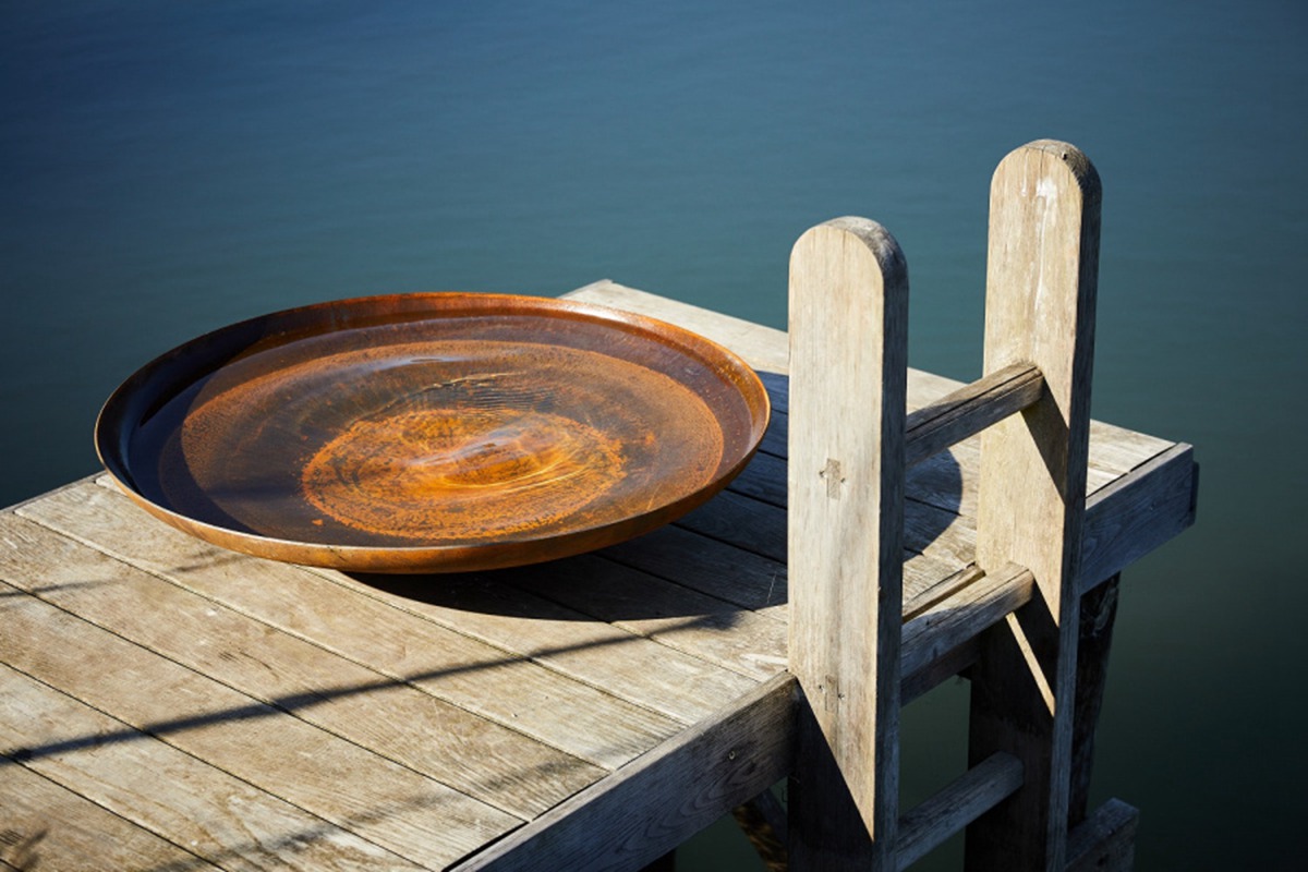 corten steel water fountain (3)