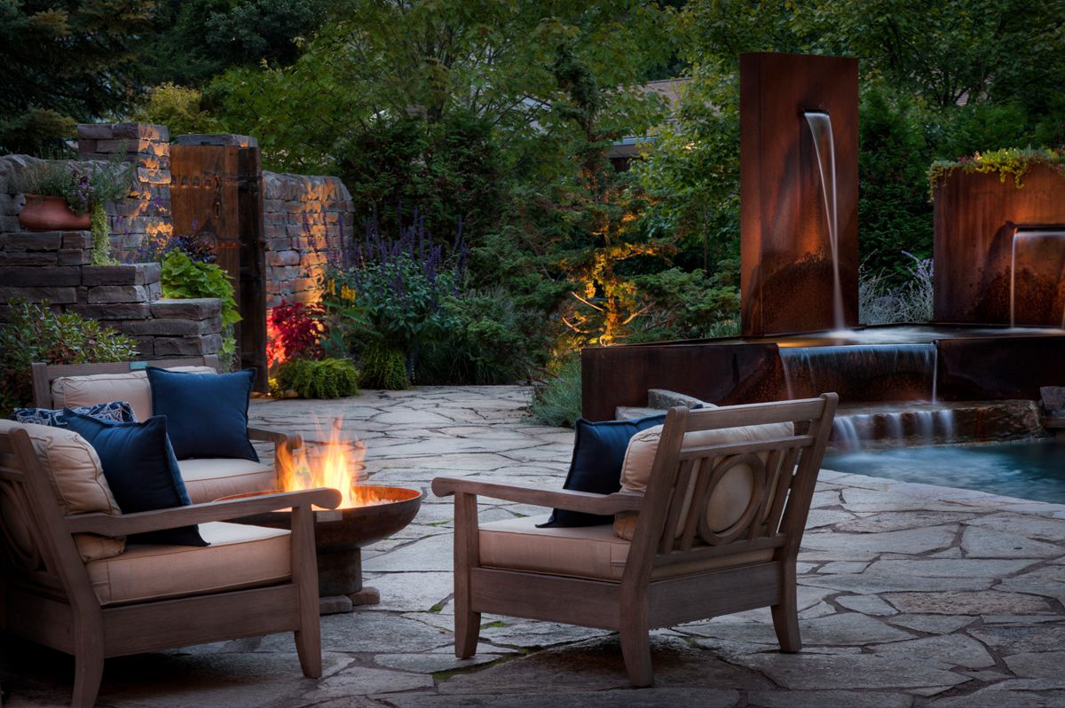 corten steel water fountain (5)