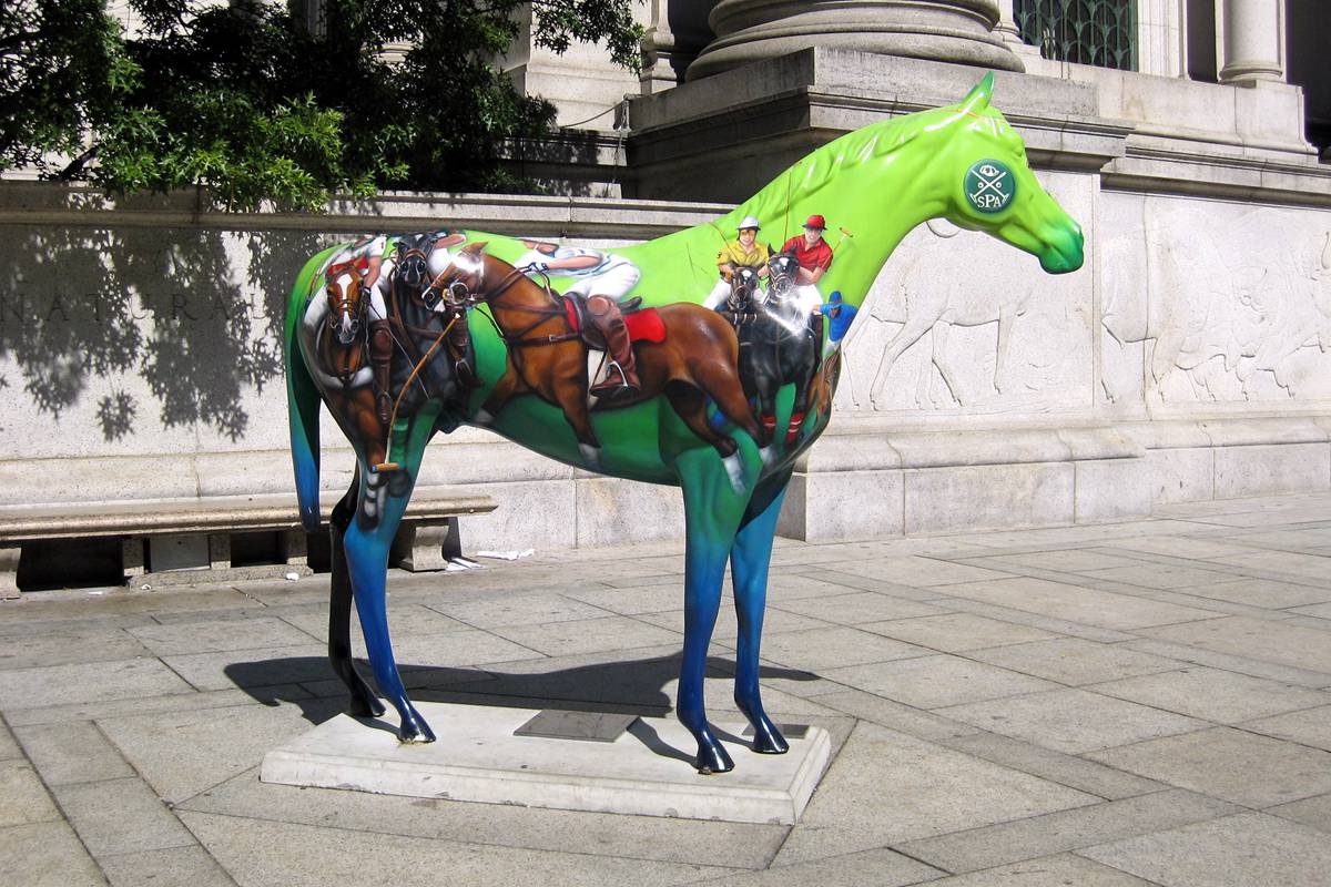 fiberglass horse sculpture (7)
