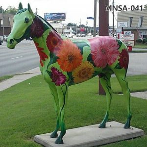 fiberglass horse statue (3)