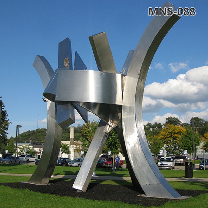 Outdoor Modern Large Metal Sculptures for Sale MNS-088