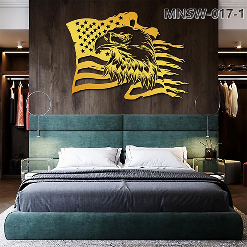 Large Metal Eagle Wall Art Sculpture Supplier MNSW-017