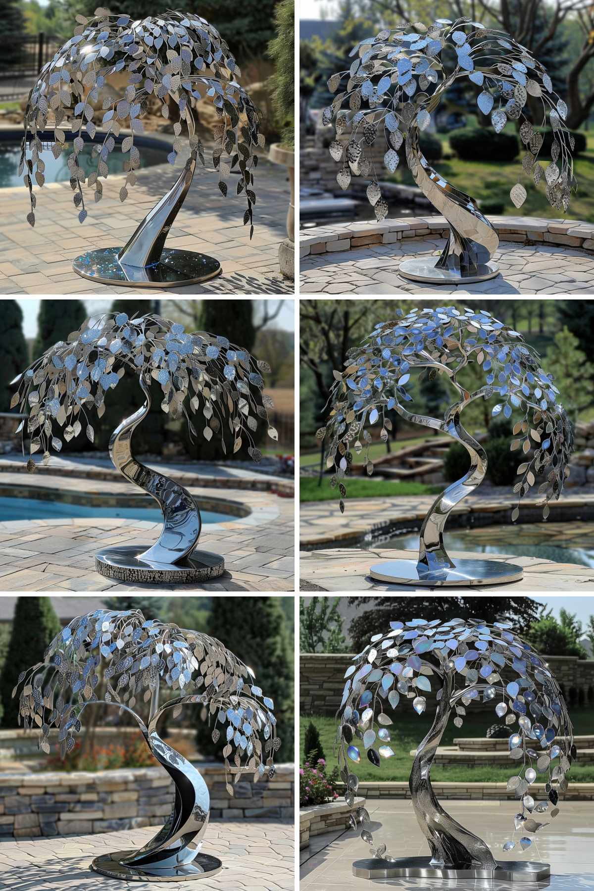 large stainless steel tree (3)