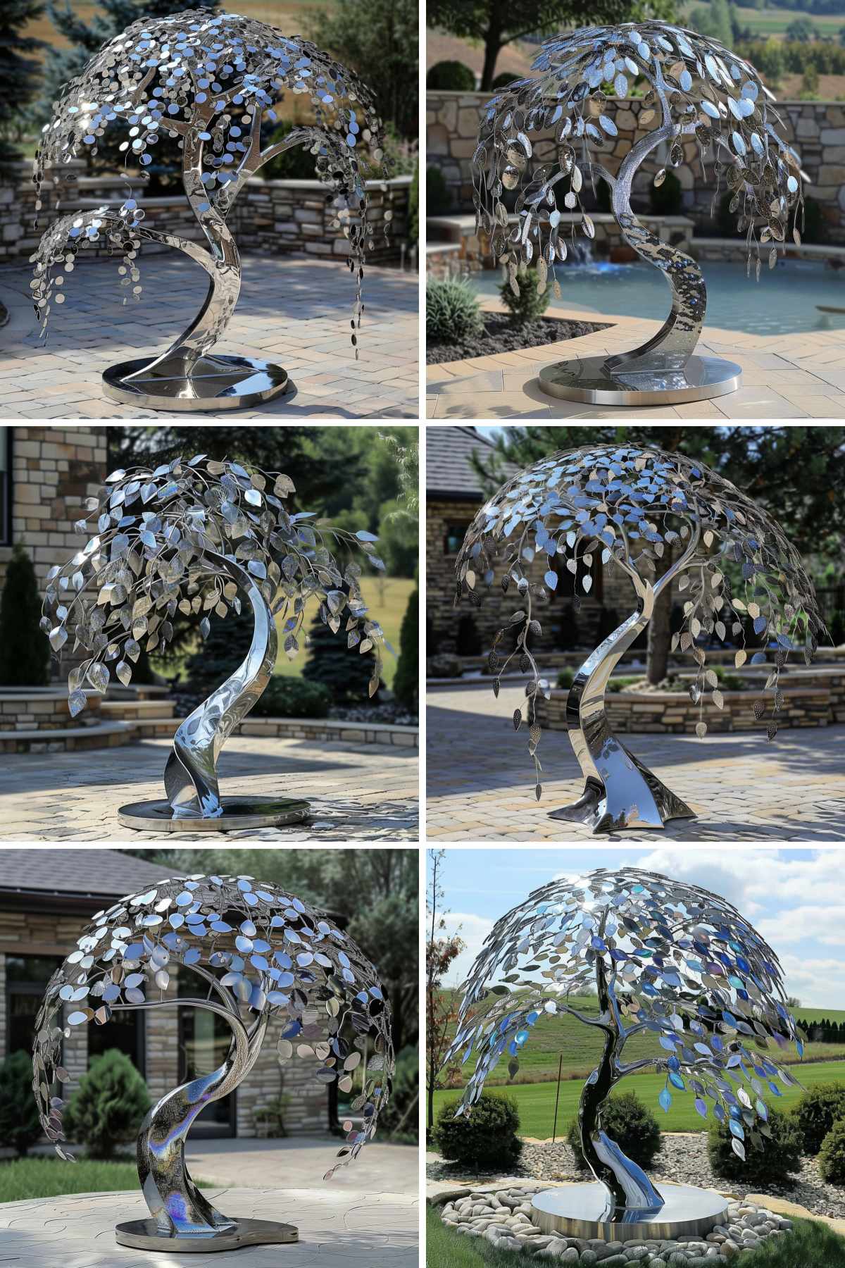 large stainless steel tree (4)