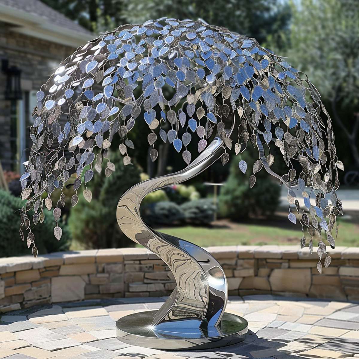 large stainless steel tree (5)