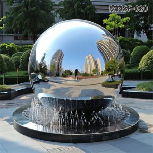 metal ball fountain (2)