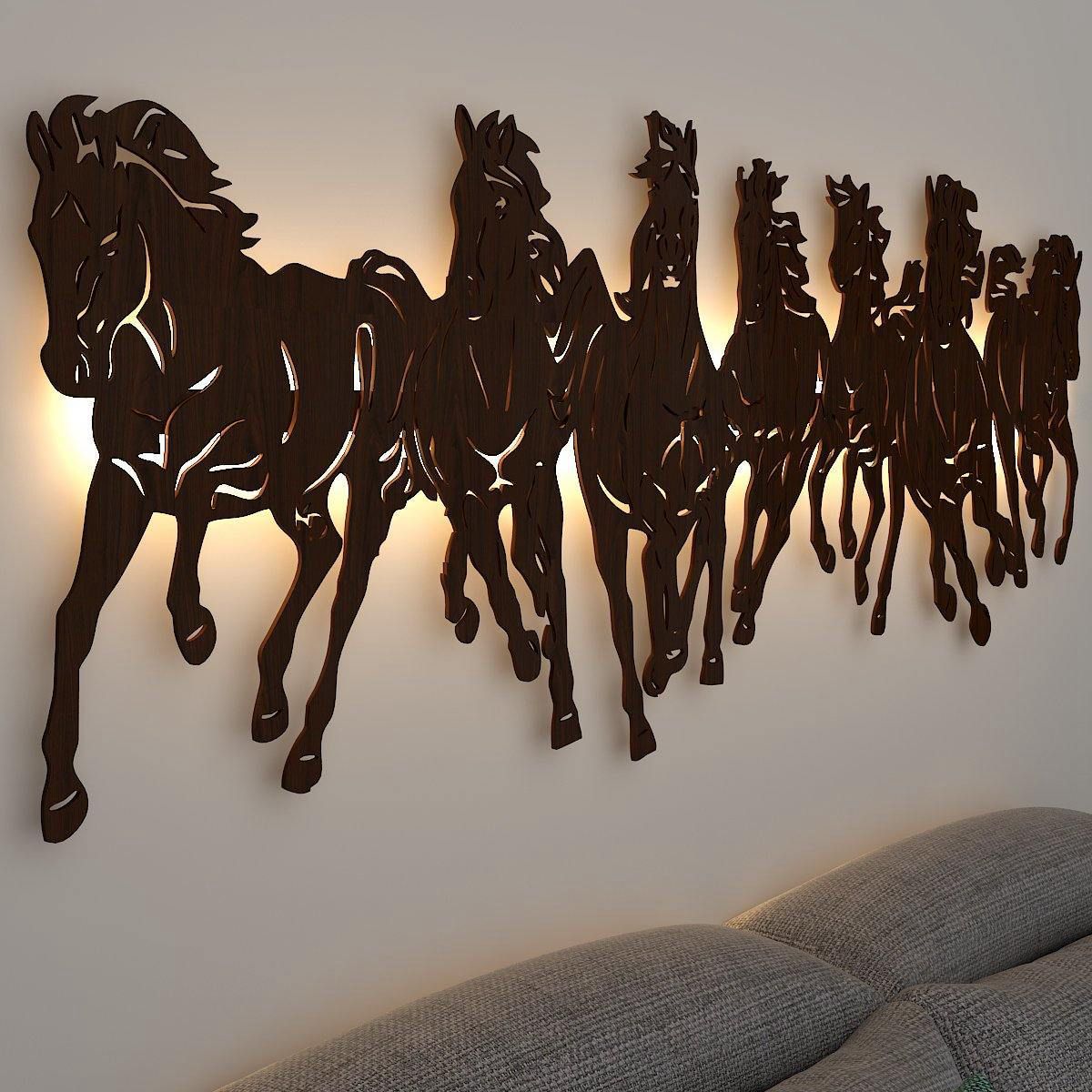 metal horse wall art sculpture (12)