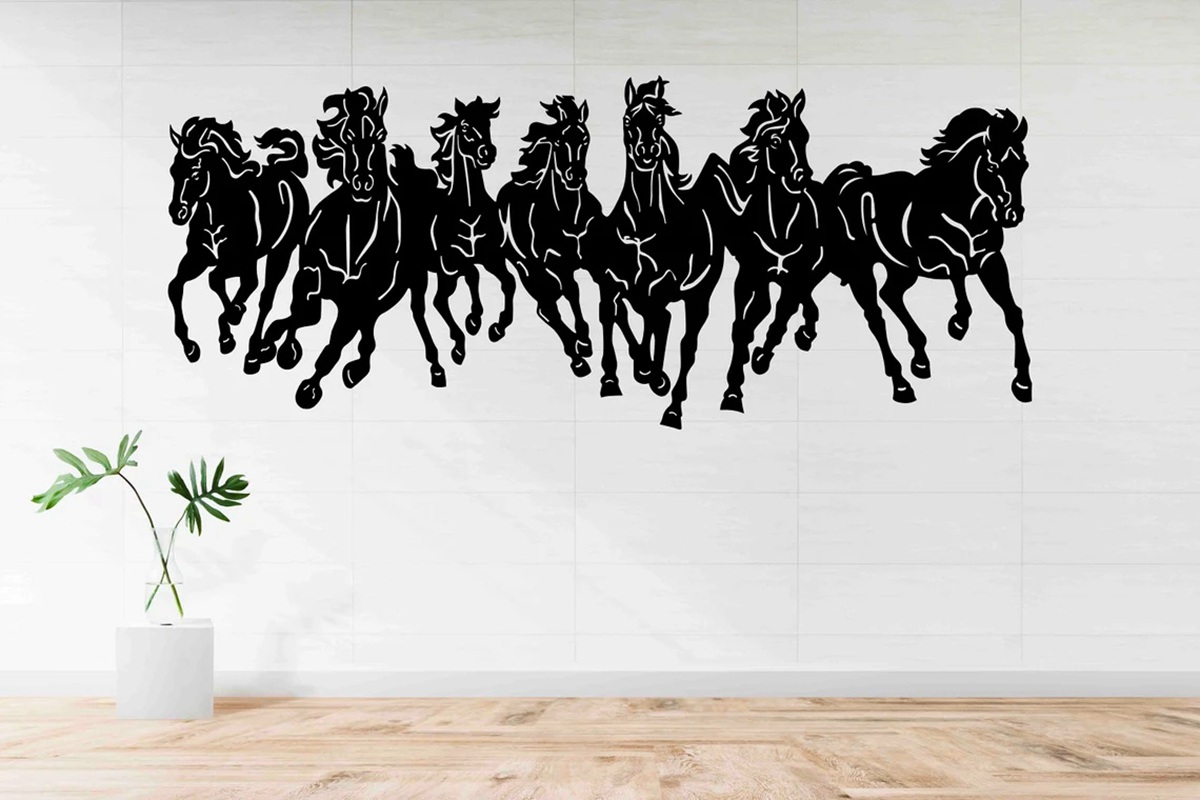metal horse wall art sculpture (9)