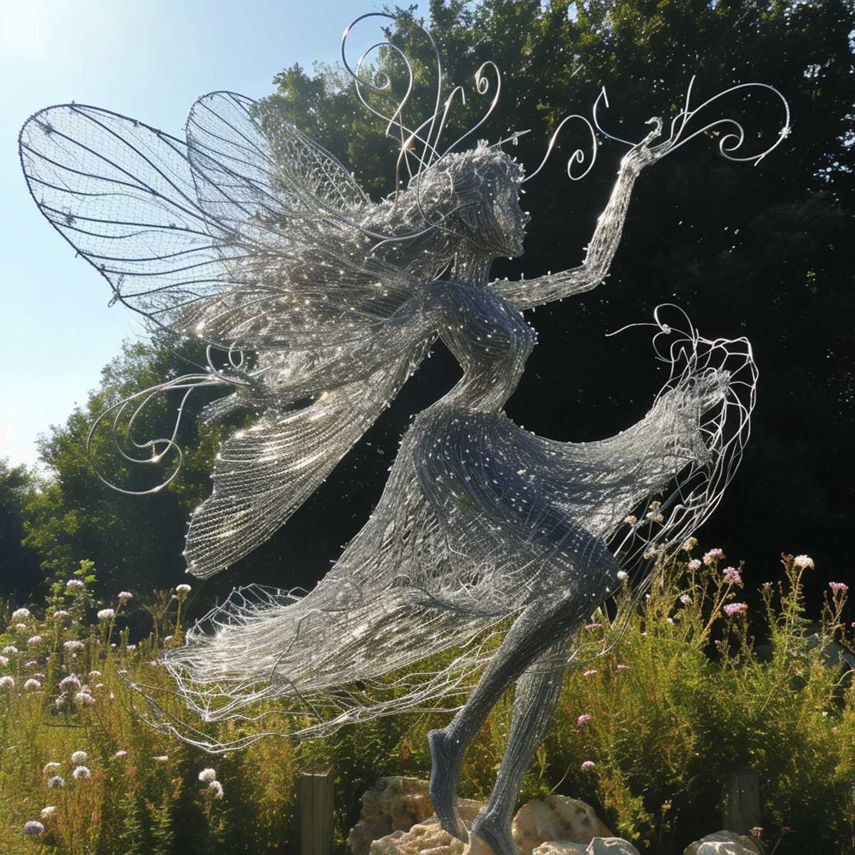 metal wire sculpture (4)