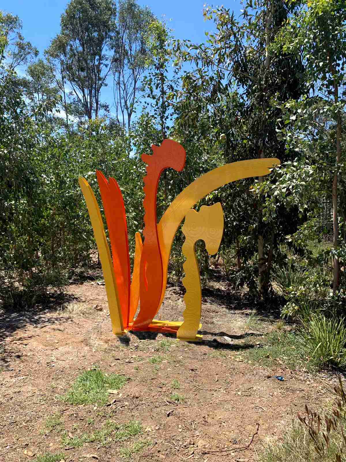 painted sculpture (2)