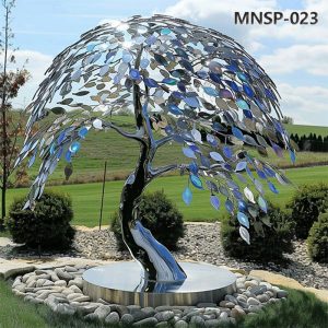 stainless steel tree sculpture (4)