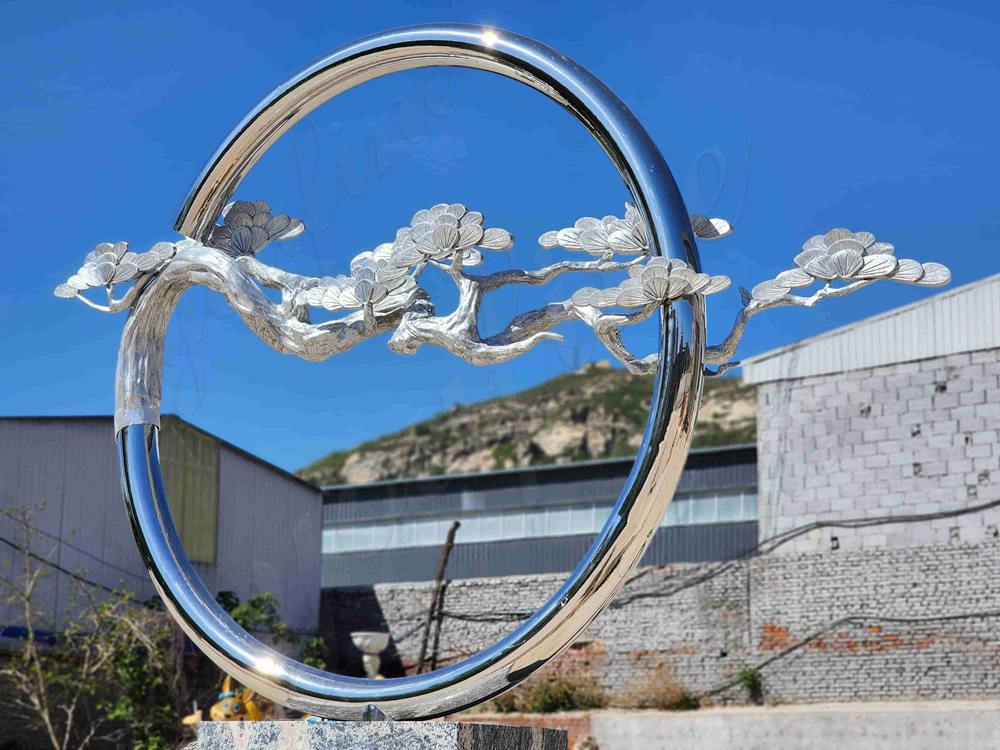 Stainless Steel Garden Sculpture (4)