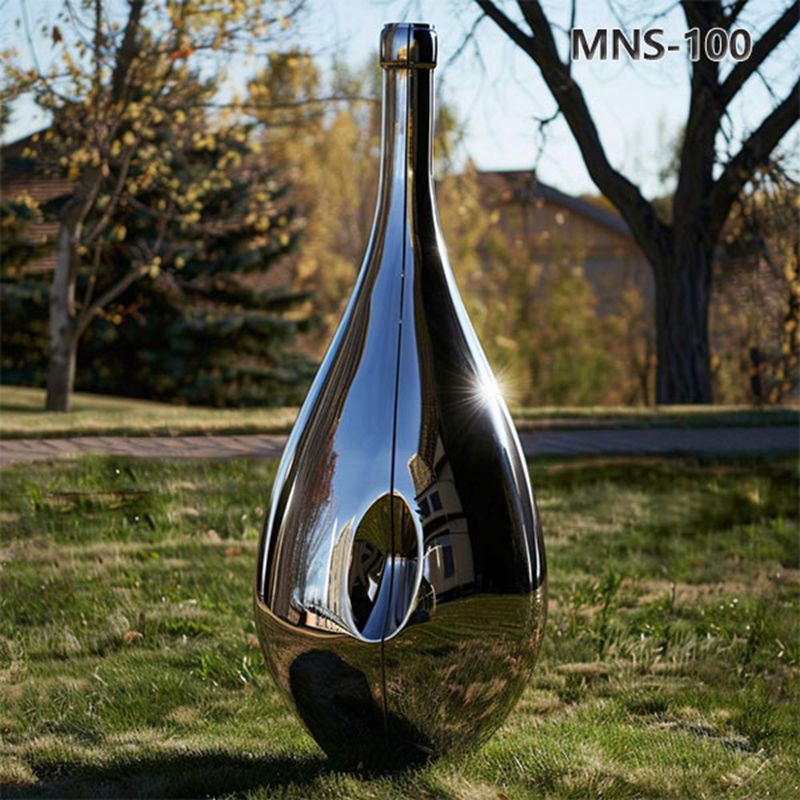 Large Metal Contemporary Garden Sculptures Manufacturer MNS-100