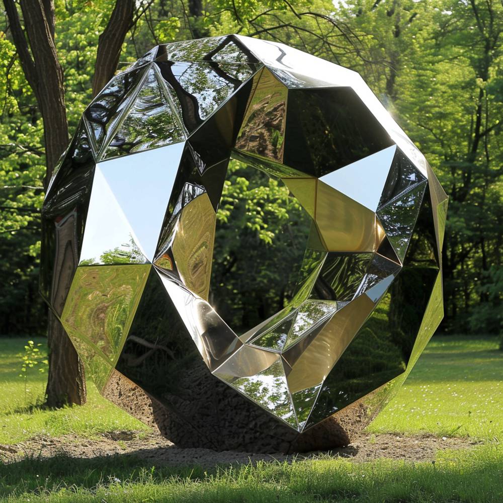 geometric abstract sculpture (3)