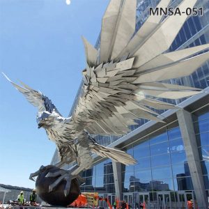 metal eagle art sculpture (2)
