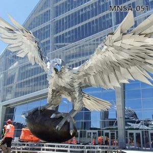 metal eagle art sculpture (3)
