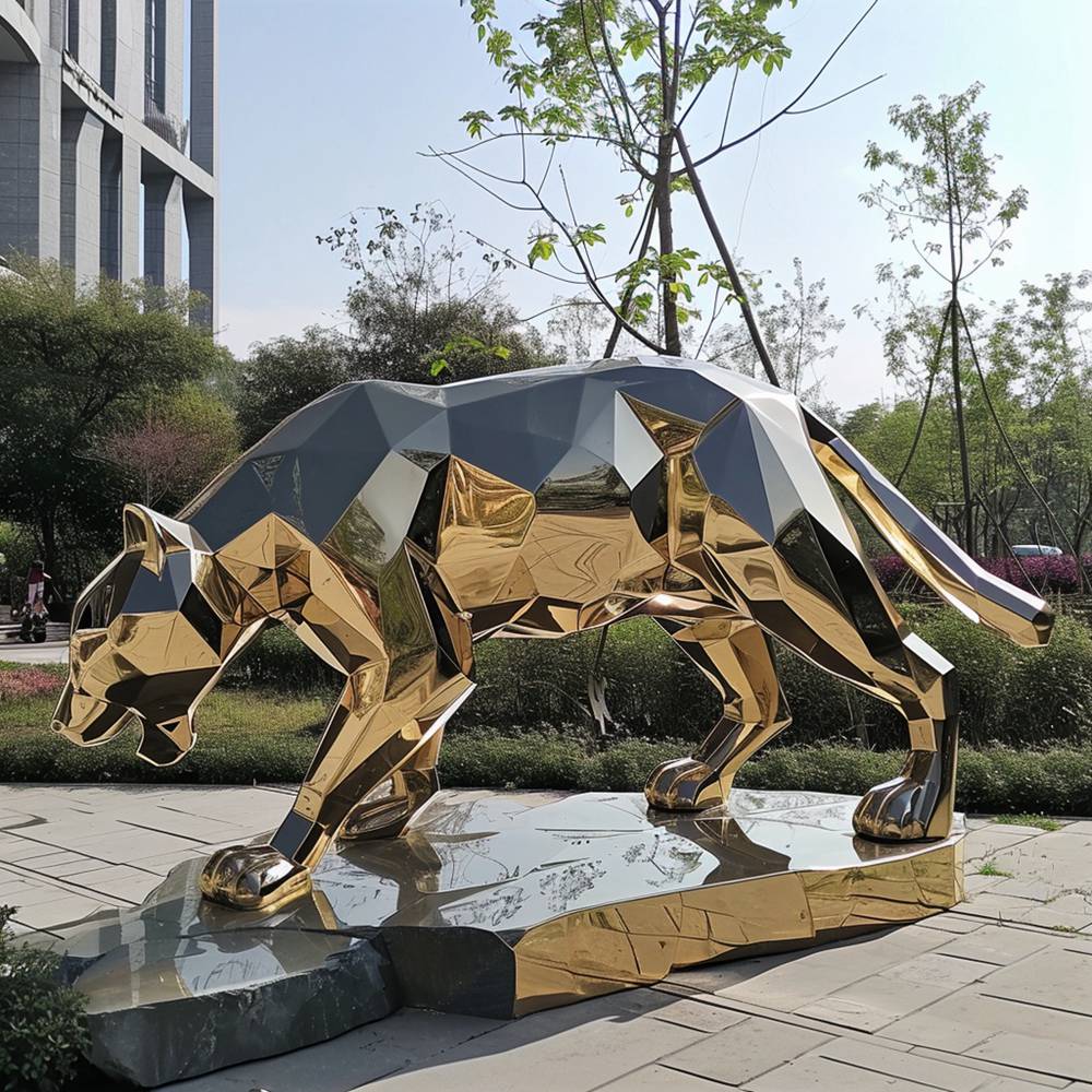 outdoor leopard statues (2)