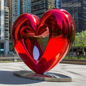red heart sculpture (2)