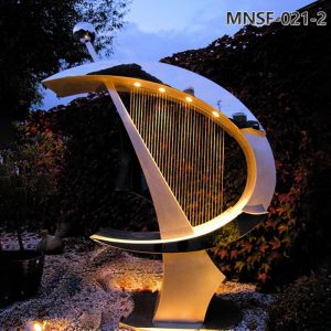 stainless steel water feature (2)