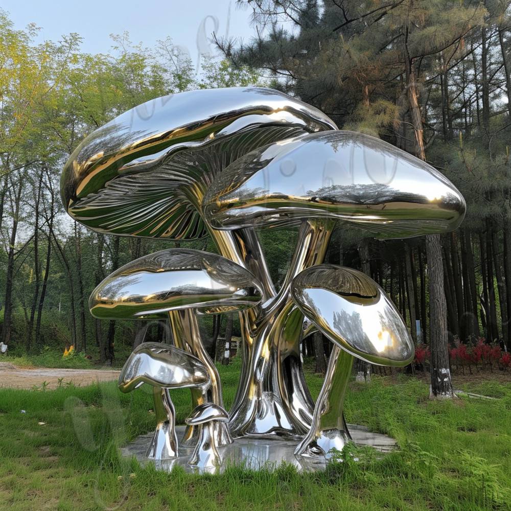 Mushroom Sculpture for Garden (1)