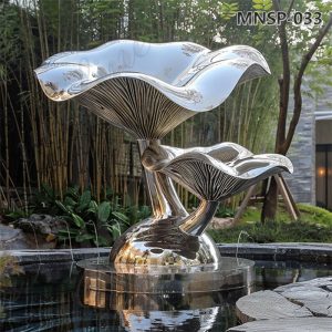 Mushroom Sculpture for Garden (4)