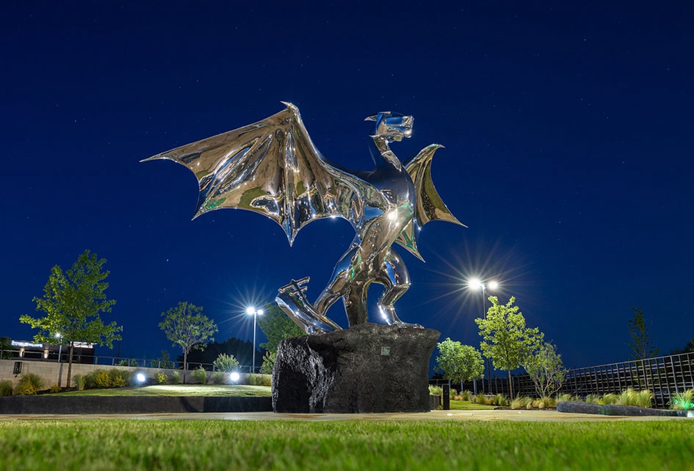 metal dragon statue (3)
