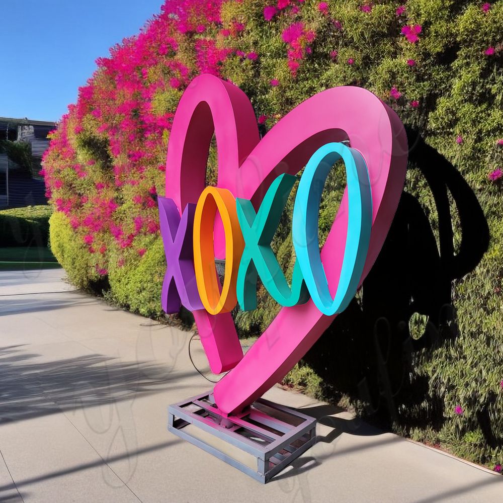 metal heart sculpture for sale (3)