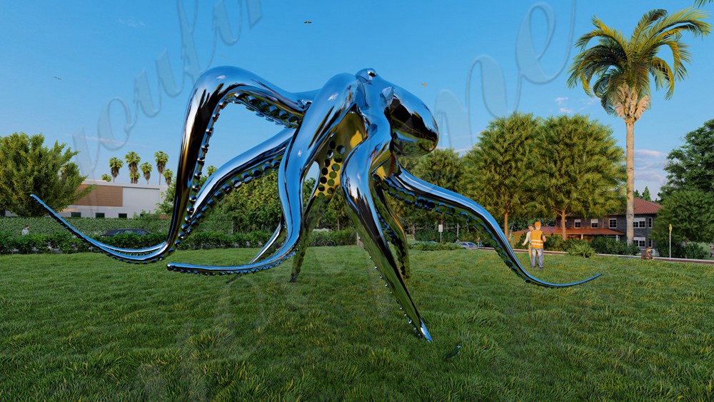 metal octopus sculpture (3)