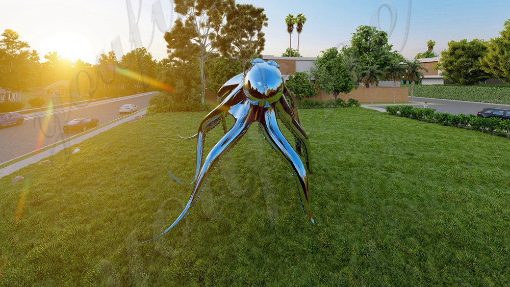 metal octopus sculpture (4)