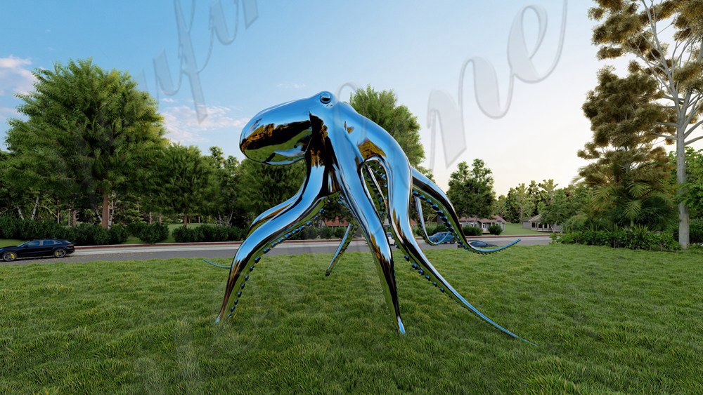 metal octopus sculpture (5)