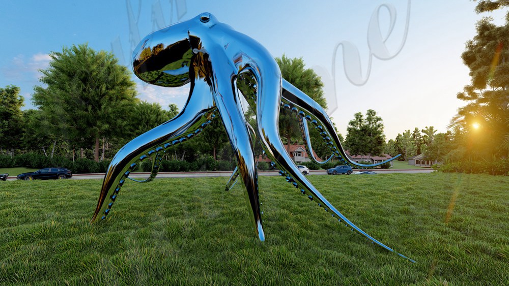 metal octopus sculpture (6)
